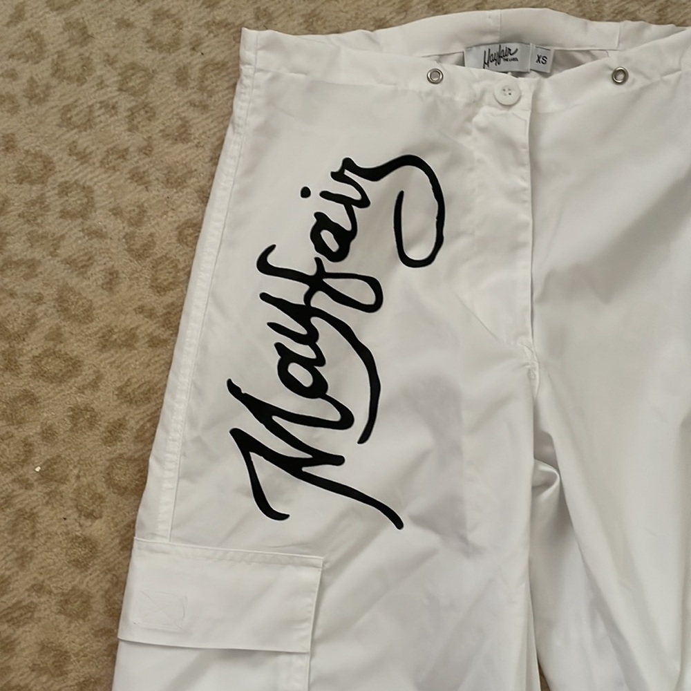 The Mayfair Group White Cargo Pants - Picture 4 of 12